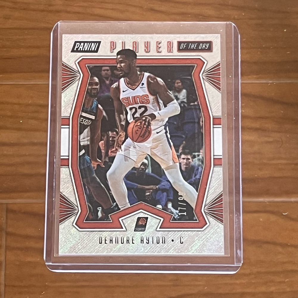 2020 Panini Player of the Day Deandre Ayton #23 Phoenix Suns Collectible Card